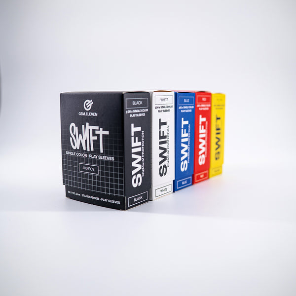 Gem.Eleven Swift Play Sleeves – 100 Karten – Standard TCG-Schutz